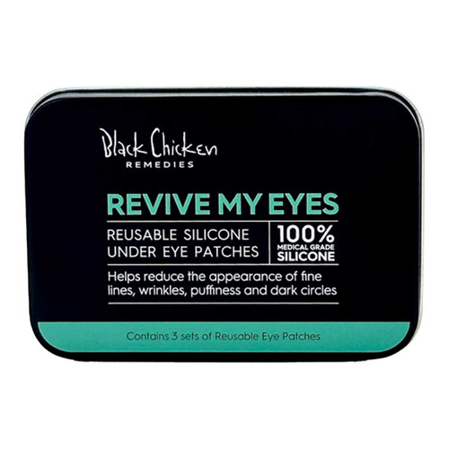 Black Chicken Remedies Revive My Eyes - Reusable Silicone Under Eye Patches 