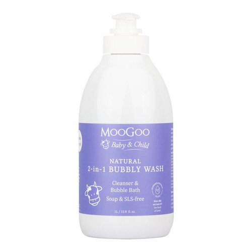 MooGoo Baby & Child 2-in-1 Bubbly Wash 