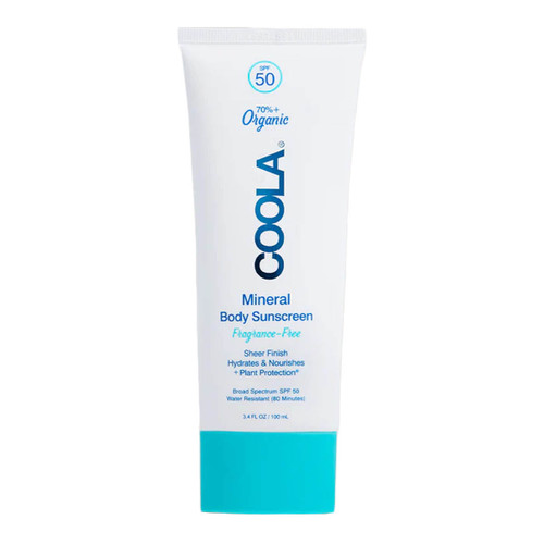 Coola Mineral Body Sunscreen SPF 50 Fragrance Free 