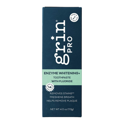 Grin Pro Enzyme Whitening with Fluoride Toothpaste 