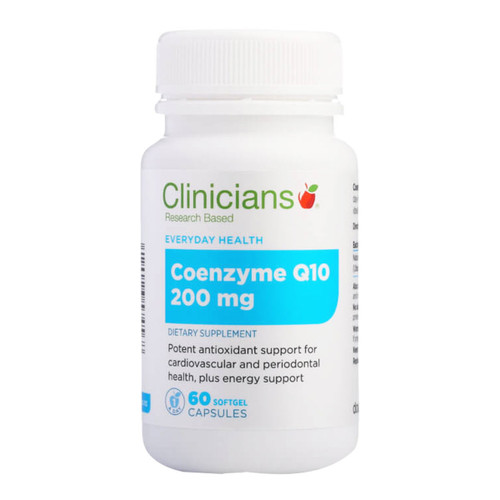 Clinicians Coenzyme Q10 200mg
