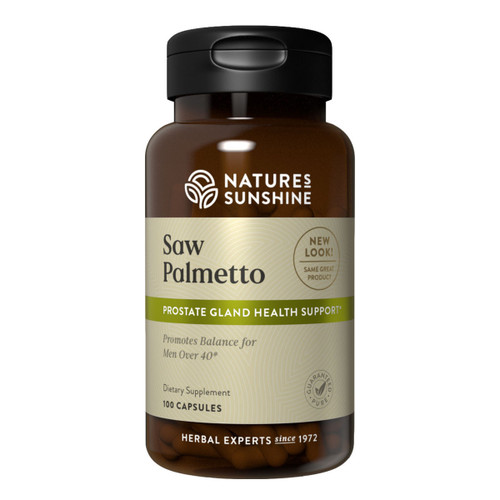 Natures Sunshine Saw Palmetto 550mg