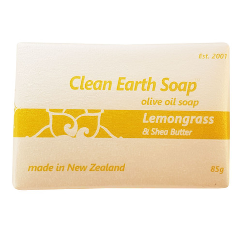 Clean Earth Soap Lemongrass and Shea Butter Soap