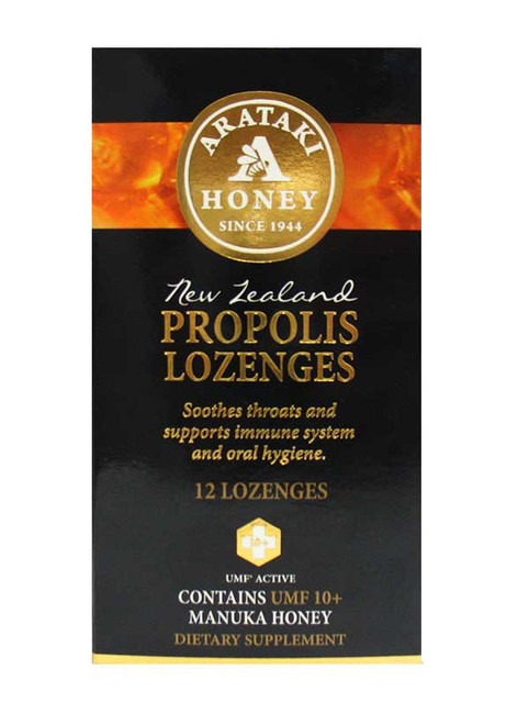 Arataki Honey Propolis and Manuka Honey UMF 10 Lozenges