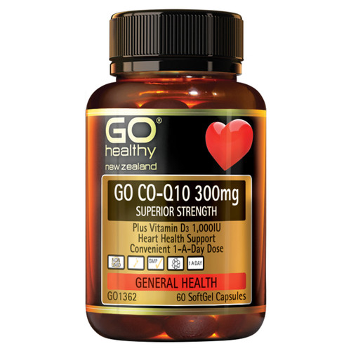 GO Healthy Go Co-Q10 300mg - Superior Strength