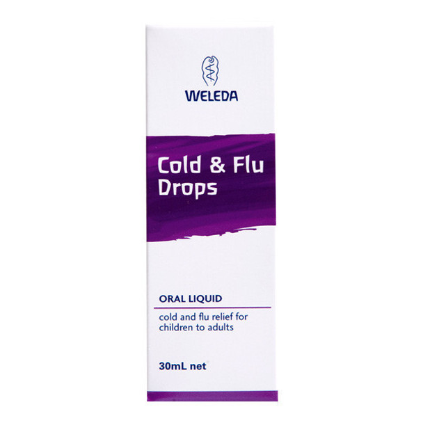 Weleda cold and flu deals drops