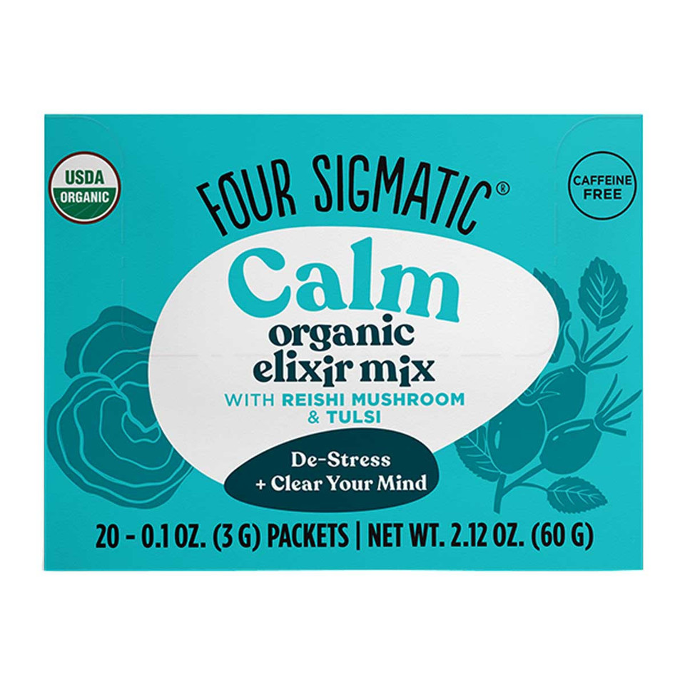 Buy Organic Elixir Mix Reishi Mushroom & Tulsi - Calm by Four Sigmatic ...