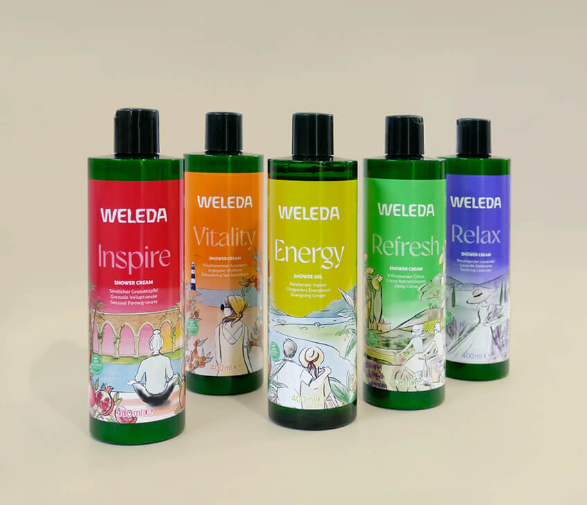 NEW Weleda Shower Gels