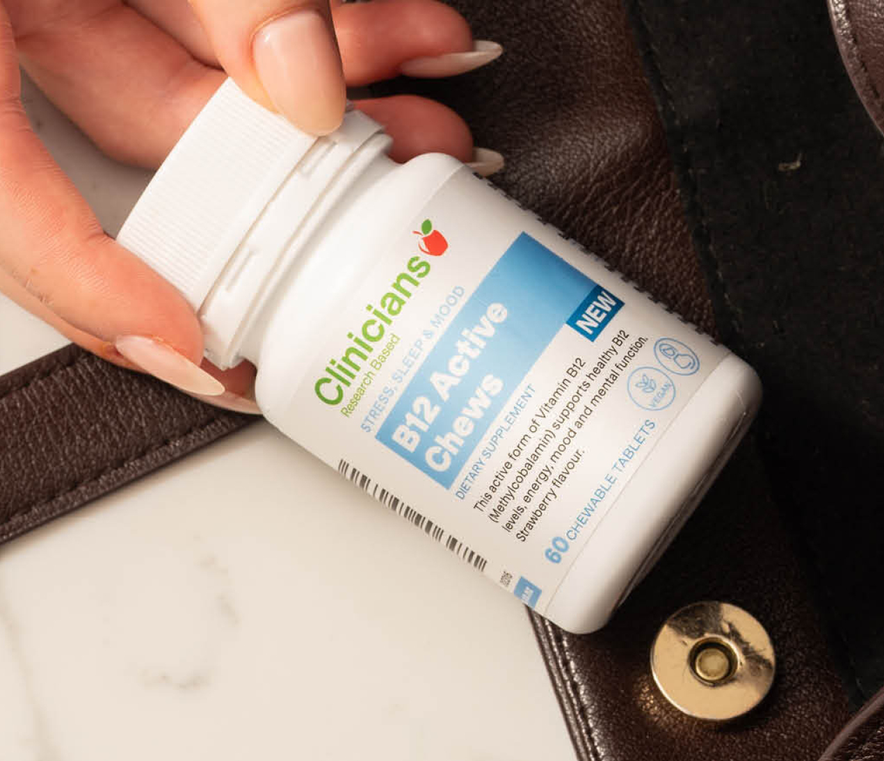 NEW Clinicians Active B12 Chews