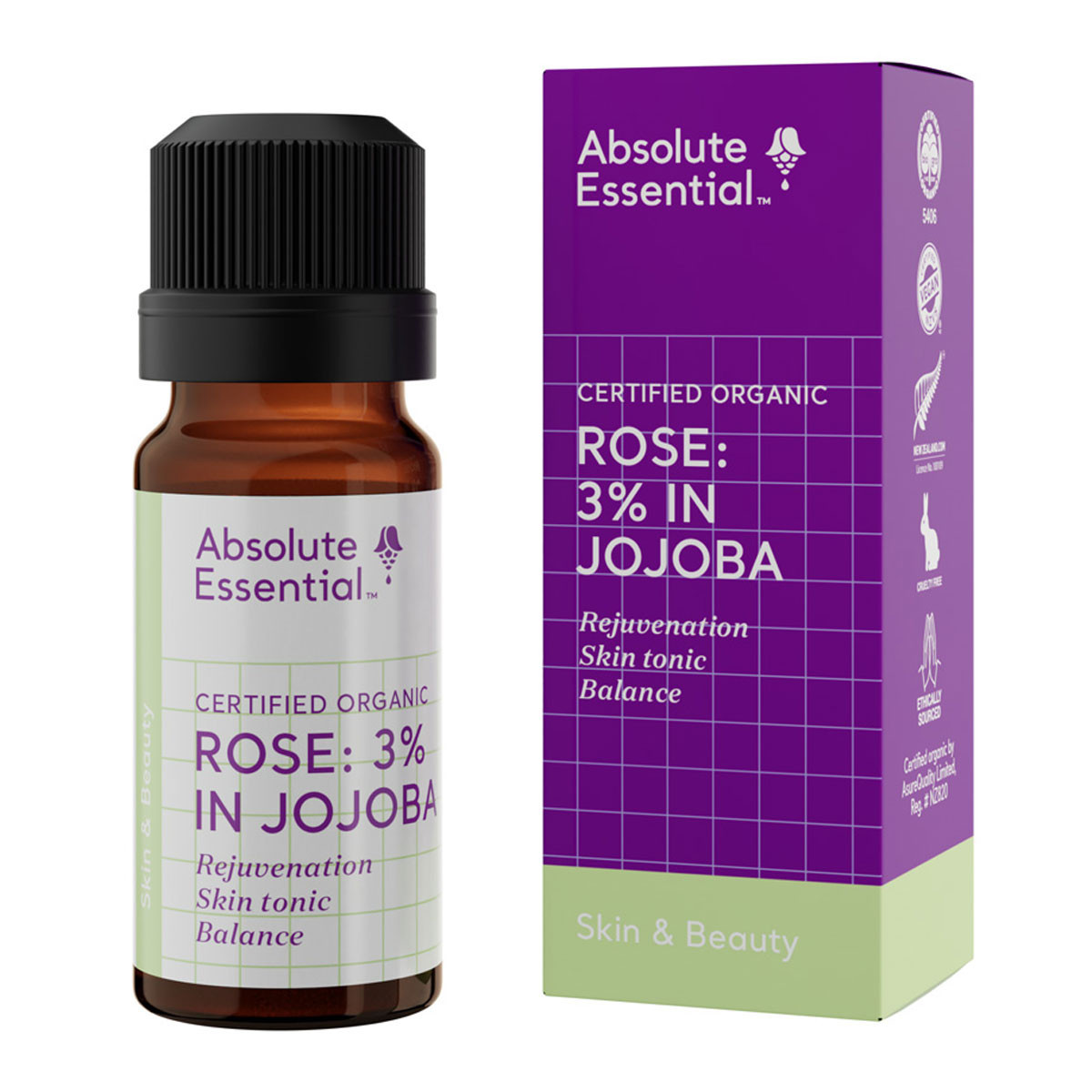 Absolute Essential Rose 3% in Jojoba Organi