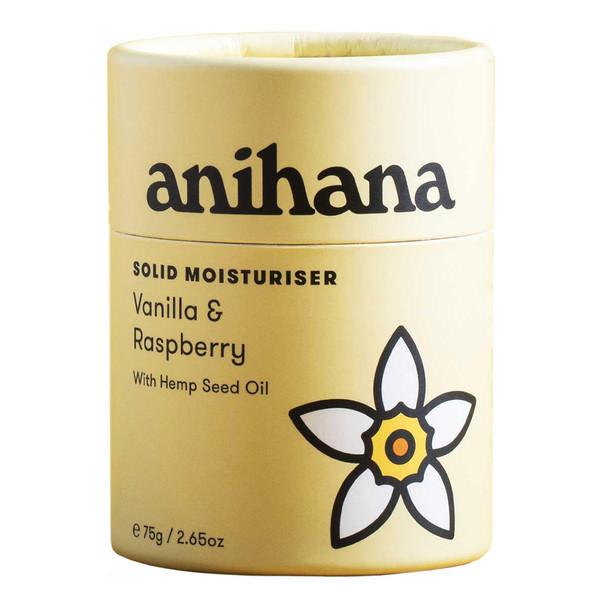 anihana Solid Moisturiser – Raspberry & Vanilla