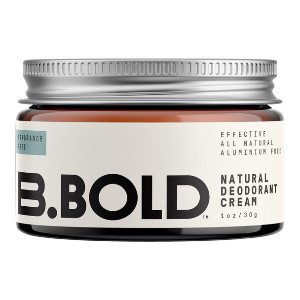 B.BOLD Fragrance Free Deodorant Cream