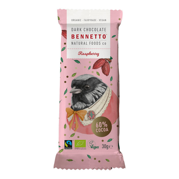 Bennetto Raspberries In Dark Chocolate