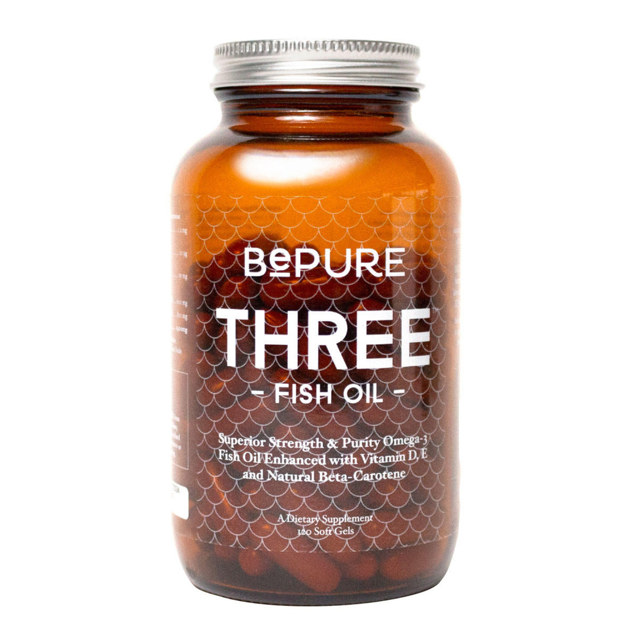 BePure Three Omega 3 Fish Oil 