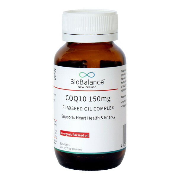 BioBalance CoQ10 150mg In Flaxseed Oil Complex