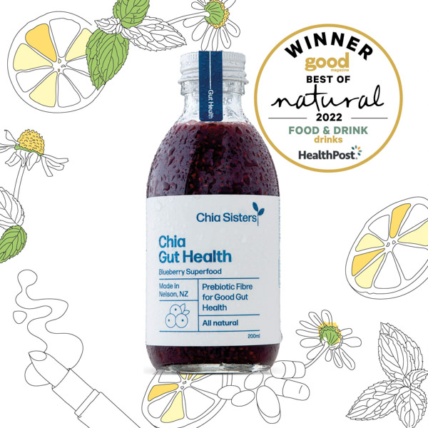 Chia Sisters Gut Health Blueberry Superfood