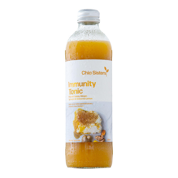 Chia Sisters - Mānuka Honey, Ginger, Turmeric, & Lemon Hot Tonic