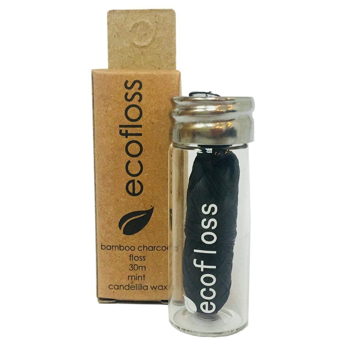 Ecofloss Activated Charcoal Floss Ecofloss Activated Charcoal Floss