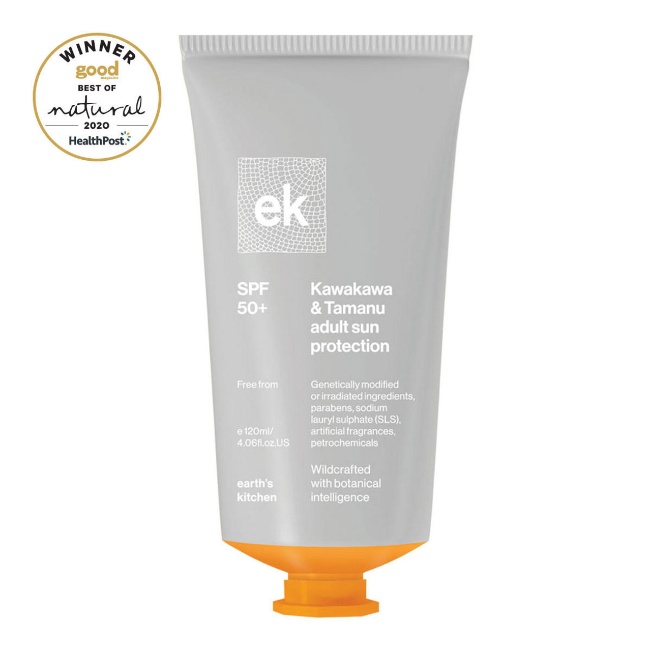 Earth's Kitchen Kawakawa & Tamanu Adult Sun Protection SPF50