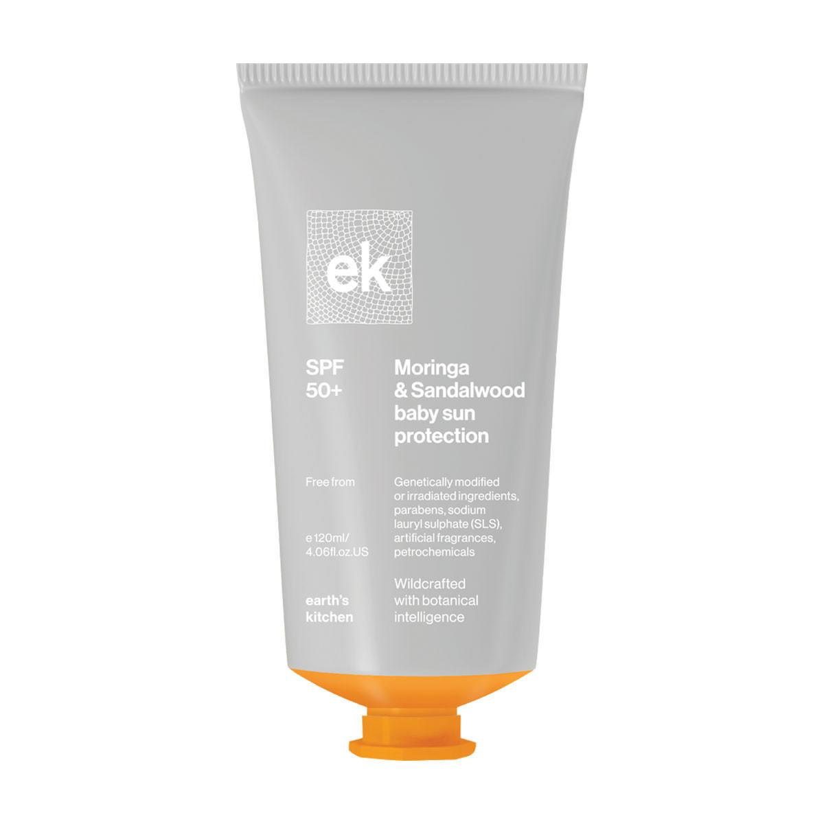 Earth’s Kitchen Moringa & Harakeke Sensitive & Baby Skin SPF50