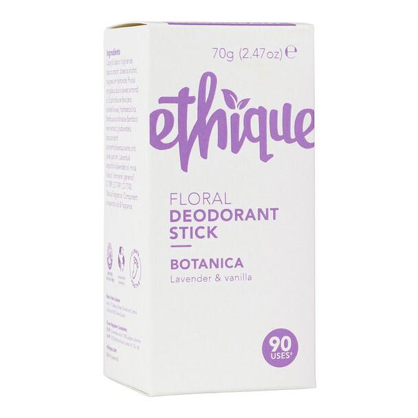 Ethique Floral Deodorant Stick - Botanica Lavender & Vanilla