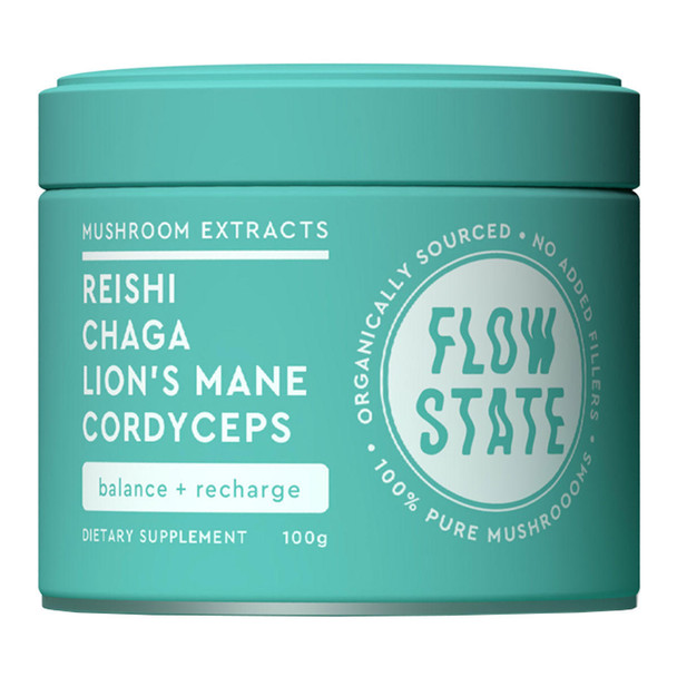 Flow State Reishi Chaga Lion's Mane Cordyceps