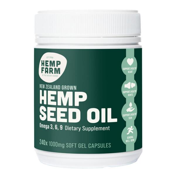 Hemp Farm Hemp Seed Oil Capsules