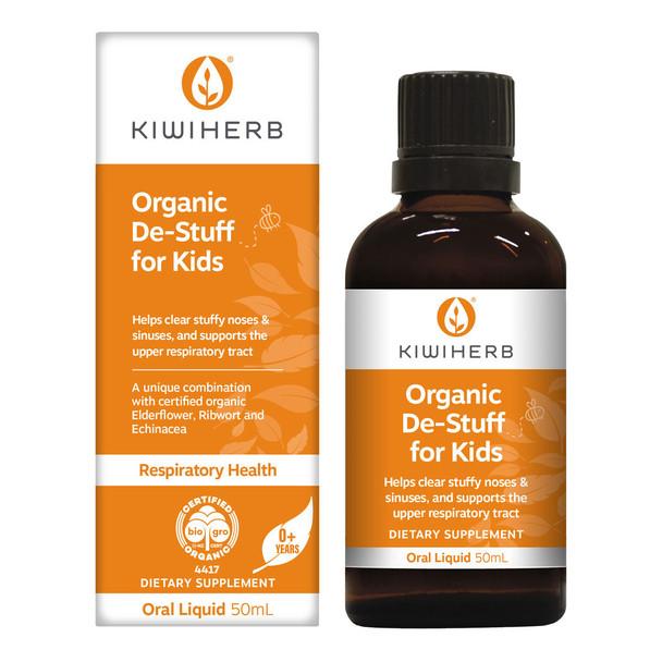 Kiwiherb Organic De-Stuff For Kids