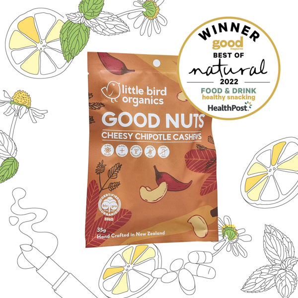 Little Bird Organics Good Nuts Cheesy Chipotle Cashew