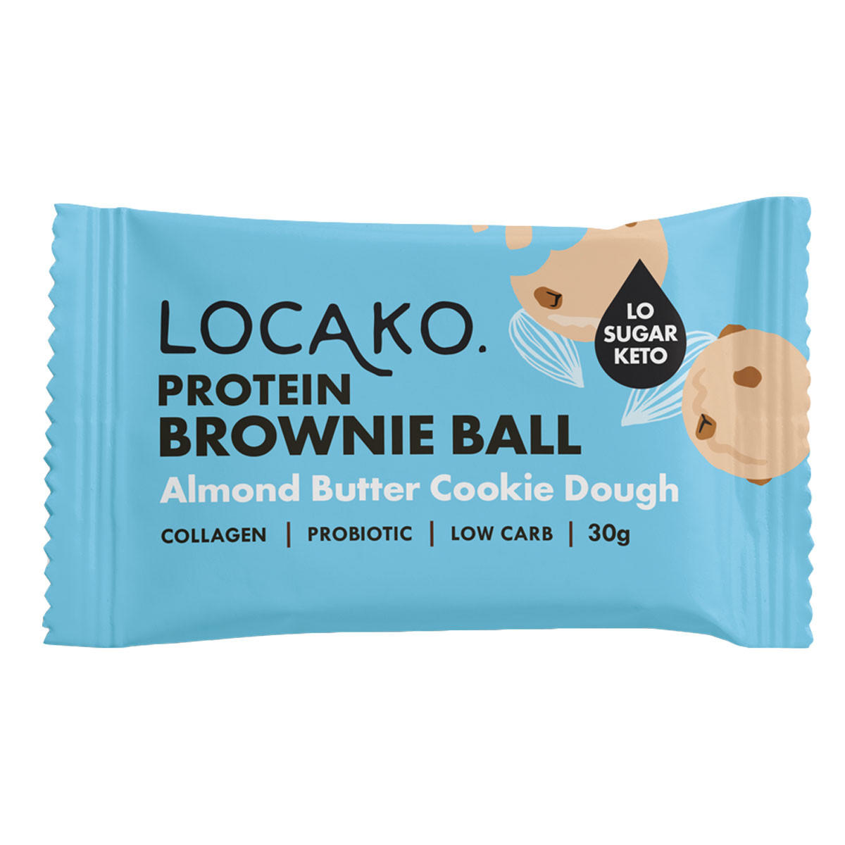 Locako Protein Brownie Ball – Almond Butter Cookie Dough