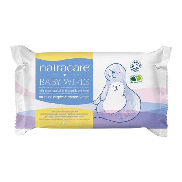 Natracare Organic Cotton Baby Wipes
