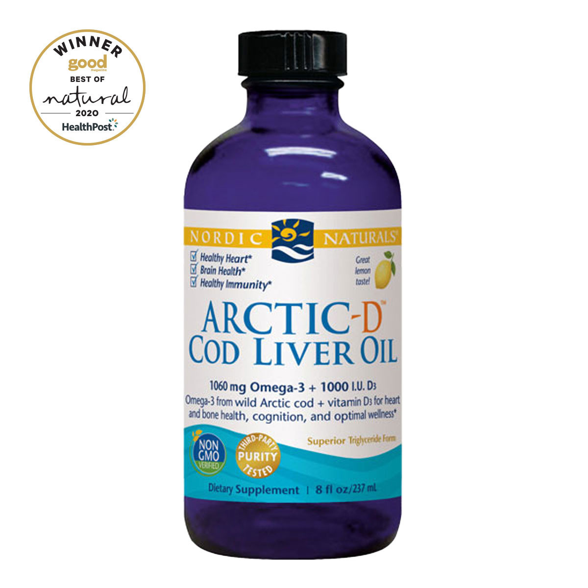 Nordic Naturals Arctic-D Cod Liver Oil