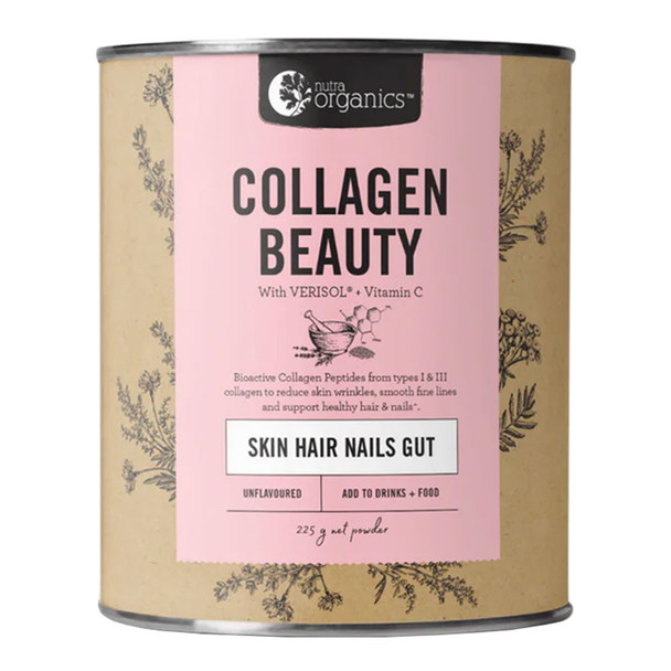 Nutra Organics Collagen Beauty With Verisol + C
