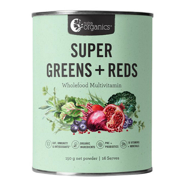 Nutra Organics Super Greens + Reds