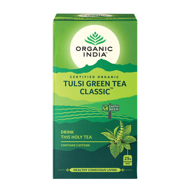 Organic India Tulsi Green Tea Classic