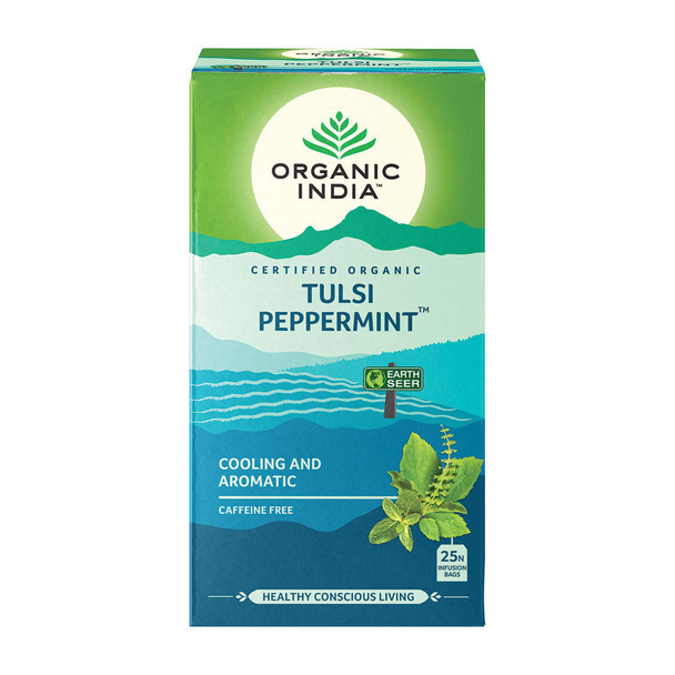 Organic India Tulsi Peppermint Tea