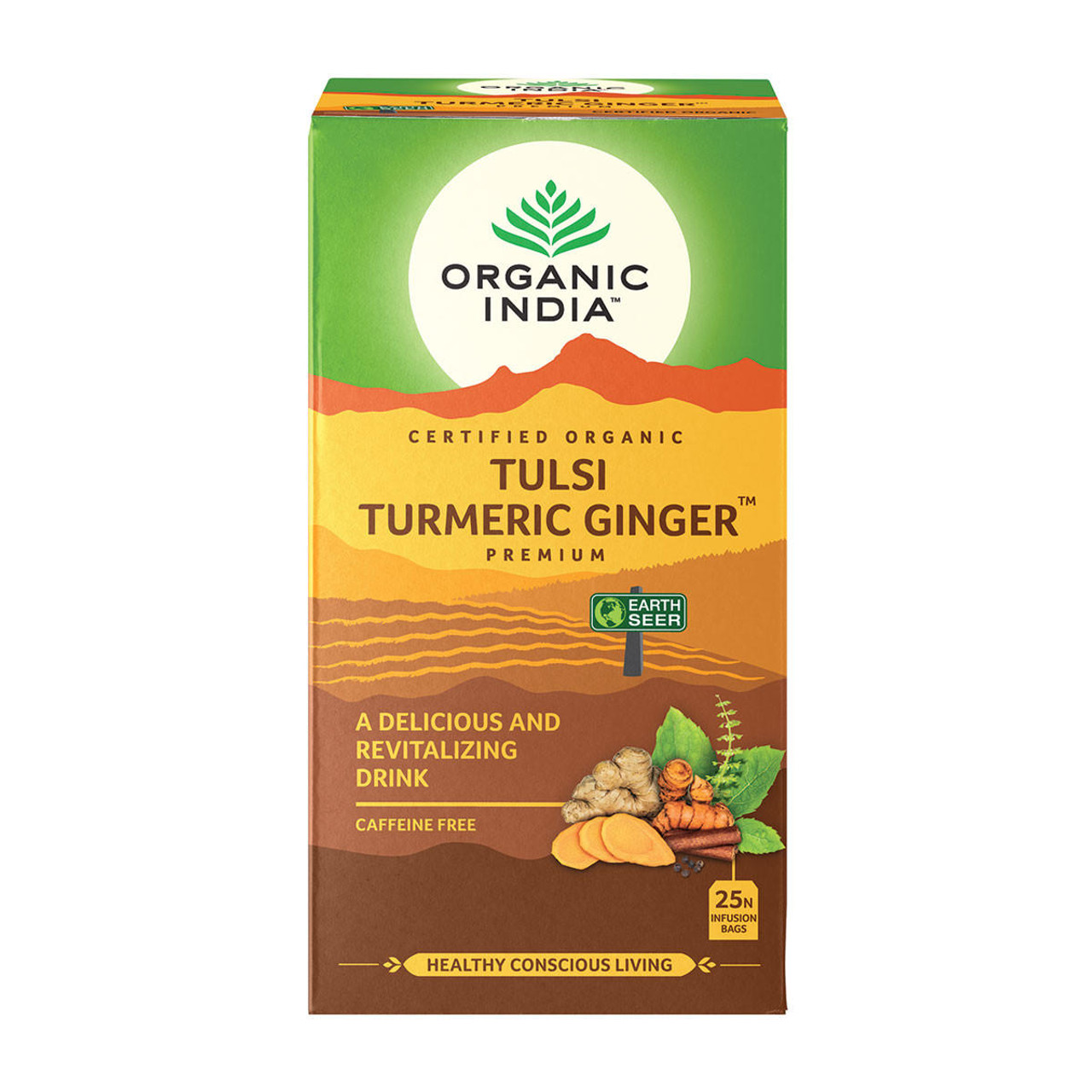 Organic India Tulsi Turmeric Ginger Tea