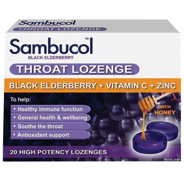 Sambucol Throat Lozenges