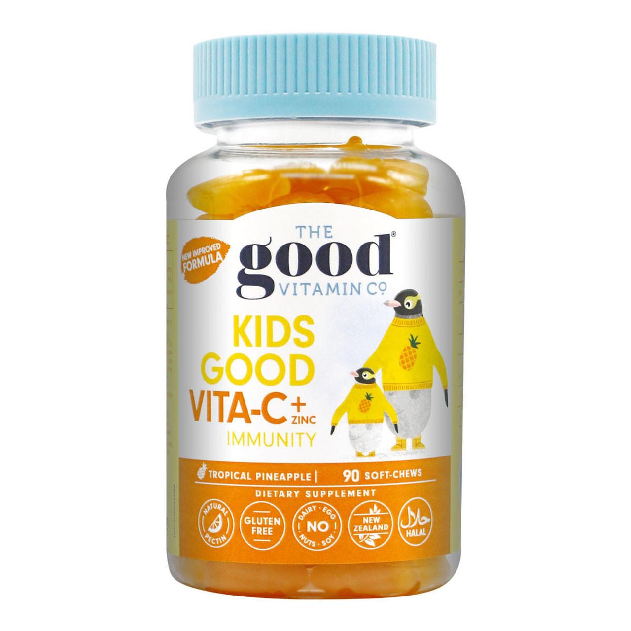 The Good Vitamin Co Kids Vita-C + Zinc Immunity