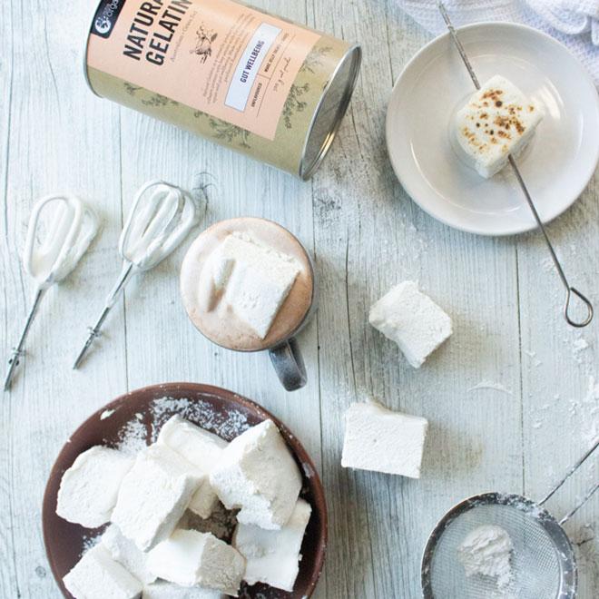 Homemade gooey marshmallows HealthPost NZ