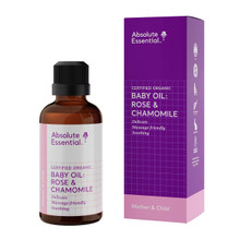 Absolute Essential Baby Oil Rose & Chamomile (Organic) 50ml Absolute Essential Baby Oil Rose & Chamomile (Organic) 50ml