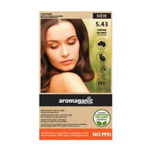 Aromaganic Copper Blonde Hair Dye (5.43) Each Aromaganic Copper Blonde Hair Dye (5.43) Each