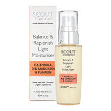 SCOUT Organic Active Beauty Balance & Replenish Light Moisturiser 50ml SCOUT Organic Active Beauty Balance & Replenish Light Moisturiser 50ml