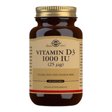 Solgar Vitamin D3 1000 IU Softgels 250 softgel capsules Solgar Vitamin D3 1000 IU Softgels 250 softgel capsules