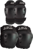 187 COMBO PACK KNEE/ELBOW PAD SET XS-BLACK