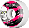 Powell Peralta RIPPER 4 54mm 97a WHITE W/BLK/PINK