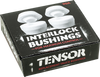 TENSOR INTERLOCK BUSHINGS SET 90a WHITE