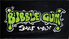 BUBBLE GUM BEACH TOWEL BLACK/GREEN