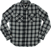 GRIZZLY TUNDRA BUTTON-UP LS S-BLACK PLAID