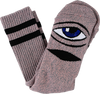 Toy Machine SECT EYE HEATHER CREW SOCKS-PINK 1pr